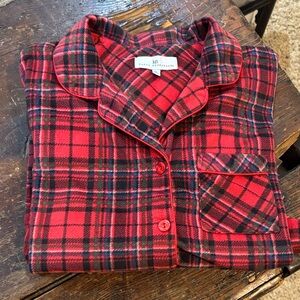 Karen Neuburger plaid pajamas